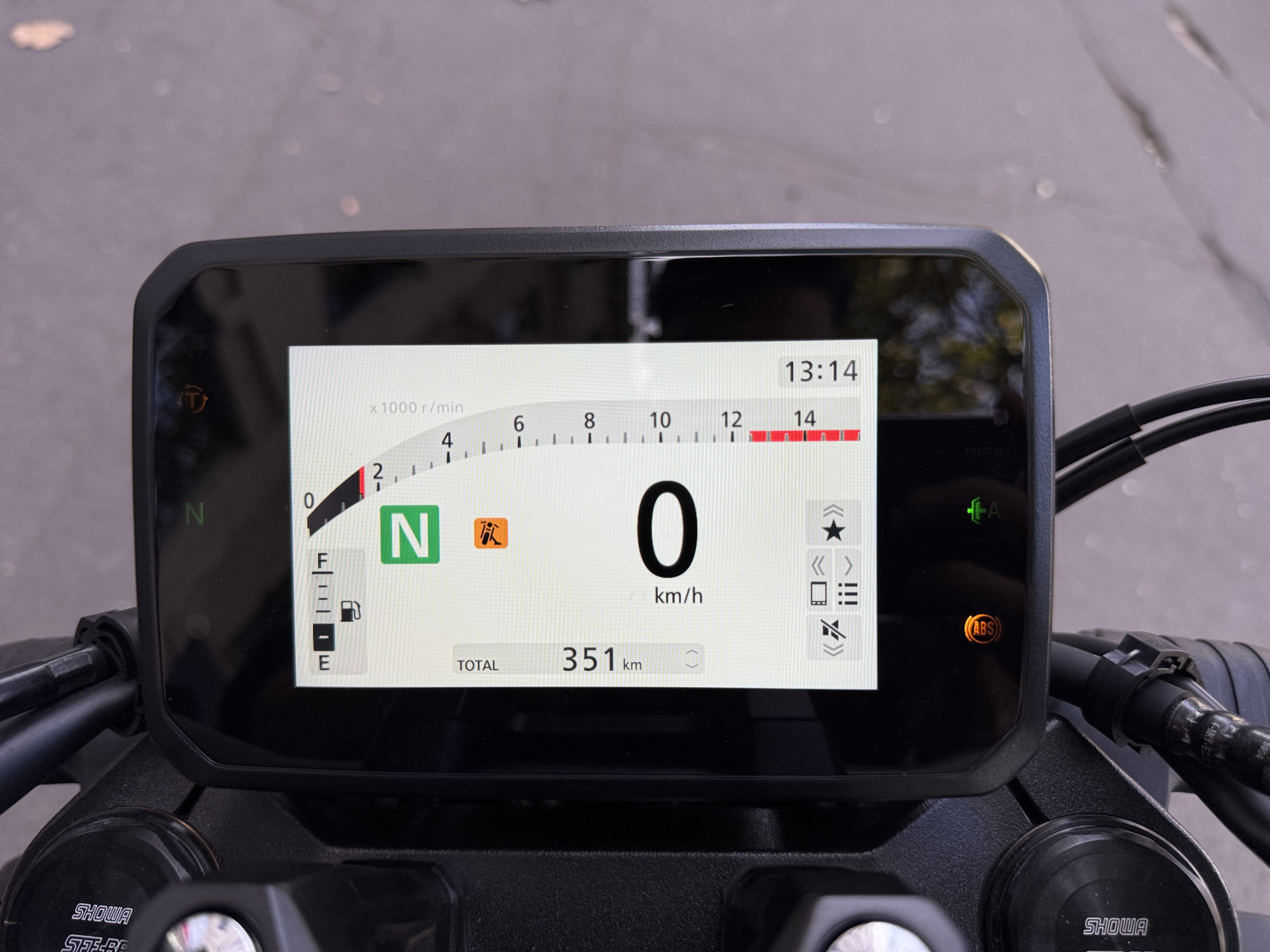 HONDA CB650R Neo Sports Café E-clutch - BLEU - 7990€ - 351 KMS - MEC 06/2026 - REF HL501KH