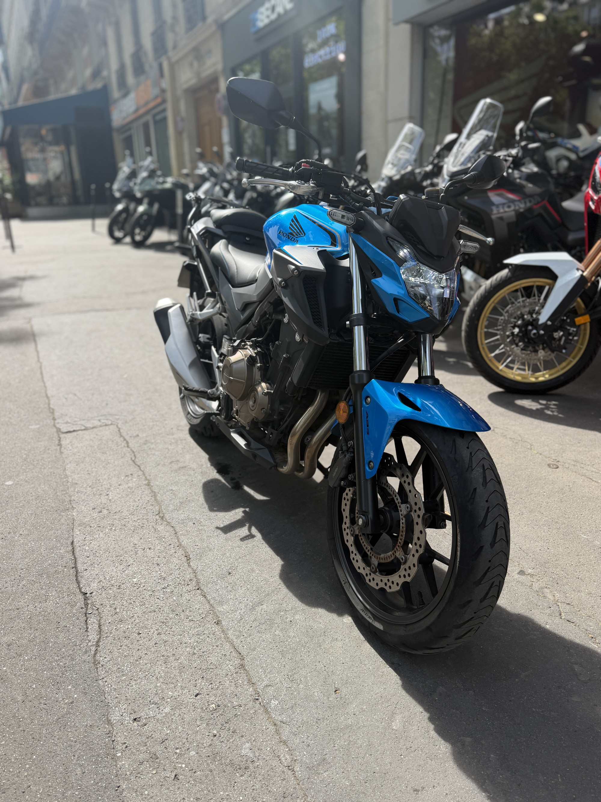 HONDA CB 500 F - 4490€ - BLEU - 14421KMS - MEC01/2021 - REFFW287PJ