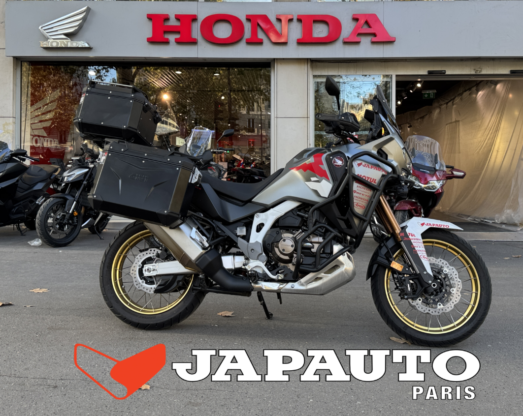 HONDA AFRICA TWIN CRF1100 ADVENTURE SPORT SE DCT - GRIS MAT - 20900 € - 5886 KM - MEC 07/2026 - REF HM919DJ