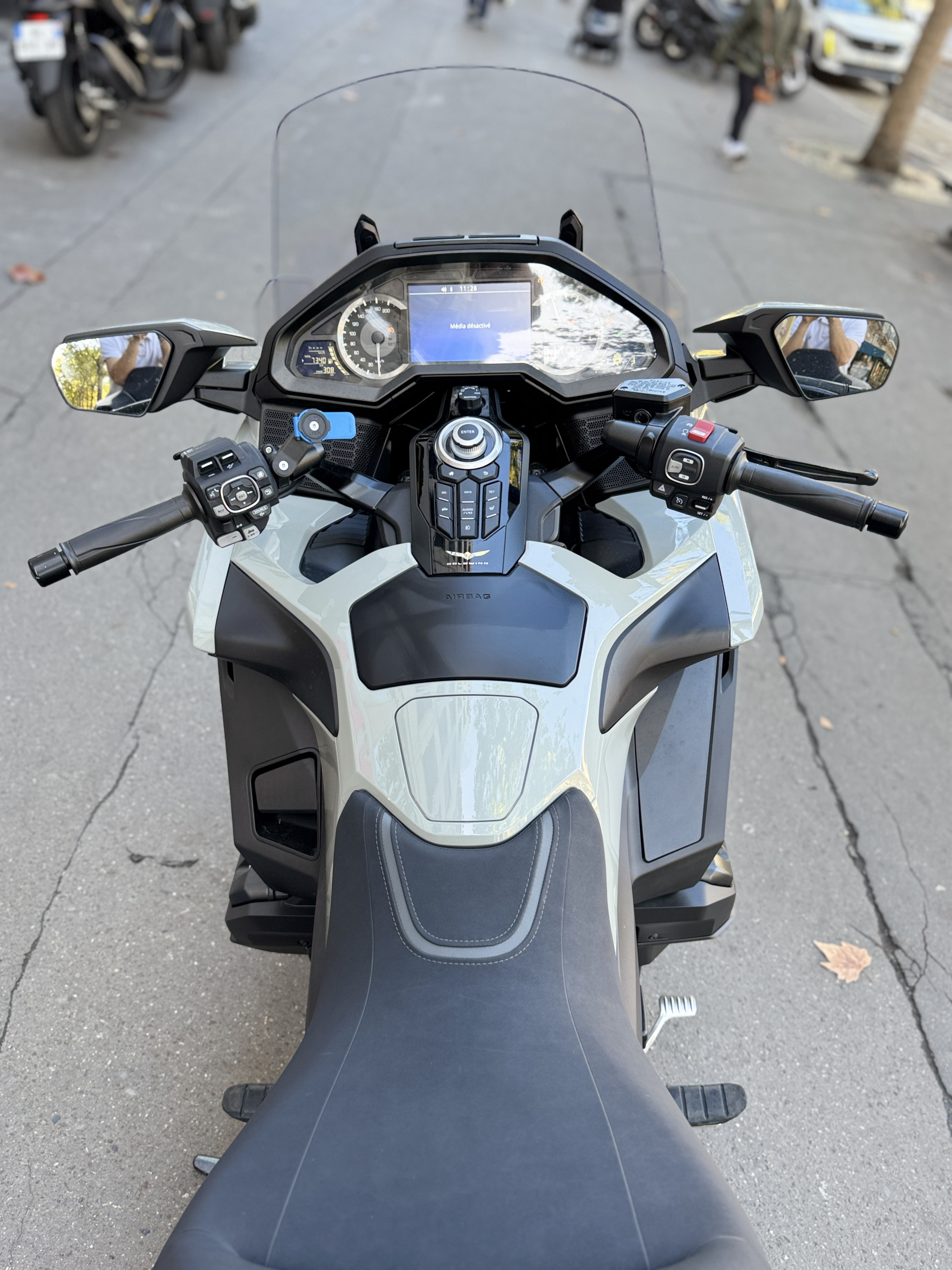 HONDA GL 1800 GOLDWING DCT - GRIS - 32990 € - 7340 KM - MEC 03/2026 - REF HJ283PH