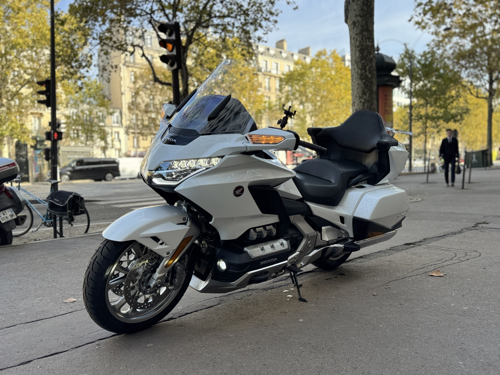 HONDA GL 1800 GOLDWING - BLANC - 17900 € - 45348 KMS - MEC 03/2018 - REFEV739XA