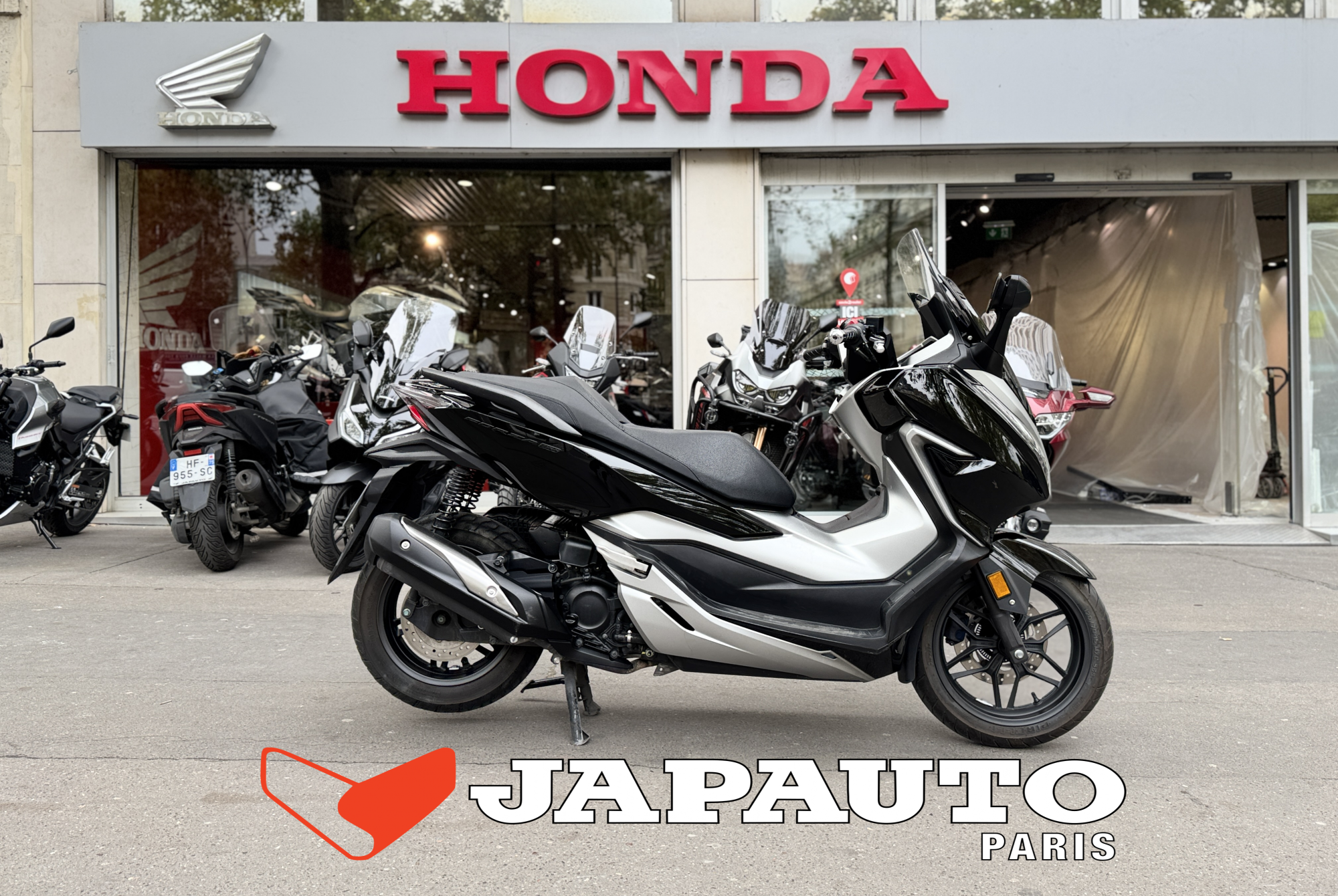 HONDA NSS FORZA 300 A - NOIR - 3790 € - 9274 KM - MEC01/2020 - REF FM249WH