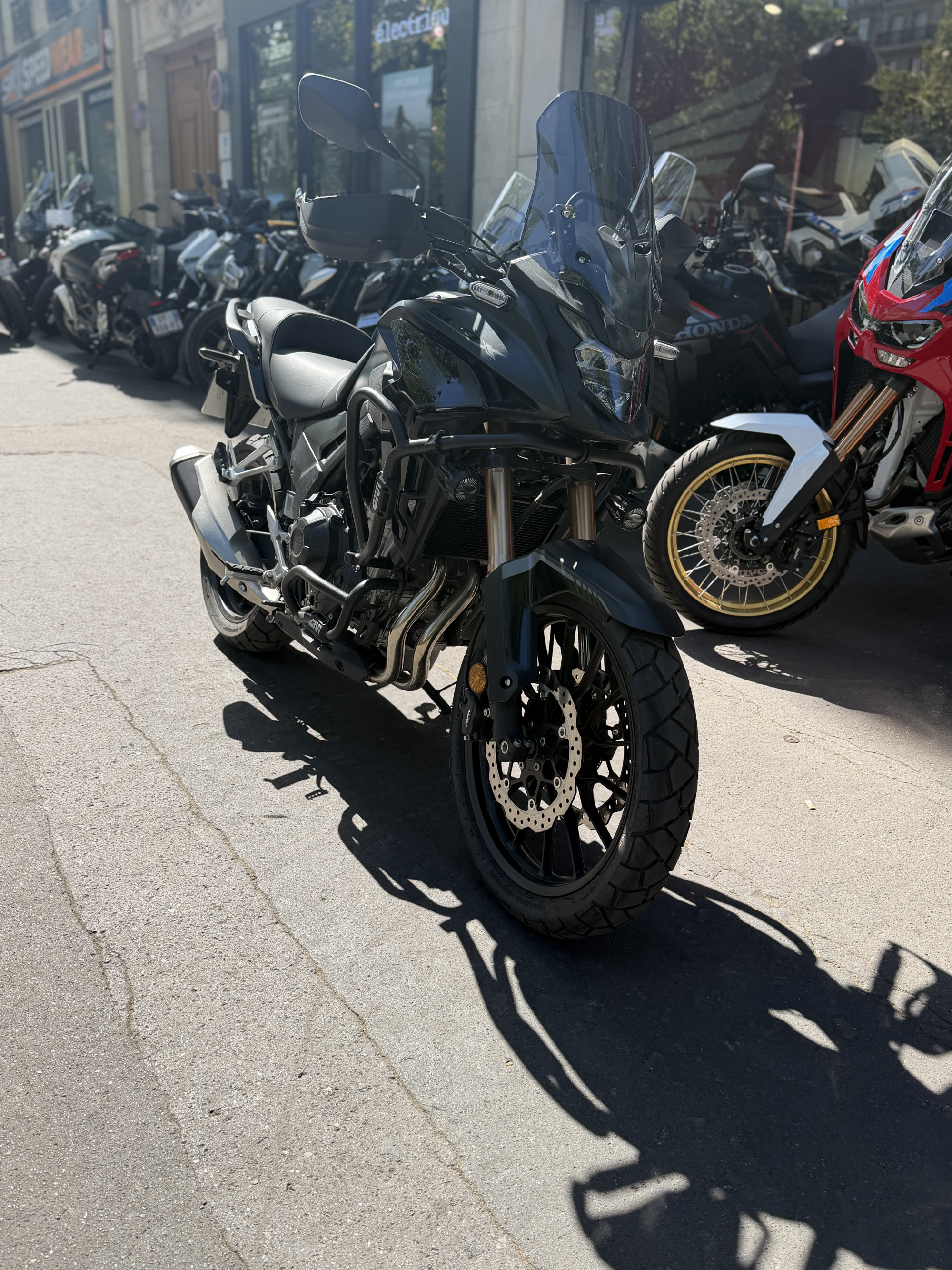 HONDA CB 500 X ABS - NOIR - 6490€ - 2153 KMS - MEC07/2023 - REFGQ734EB