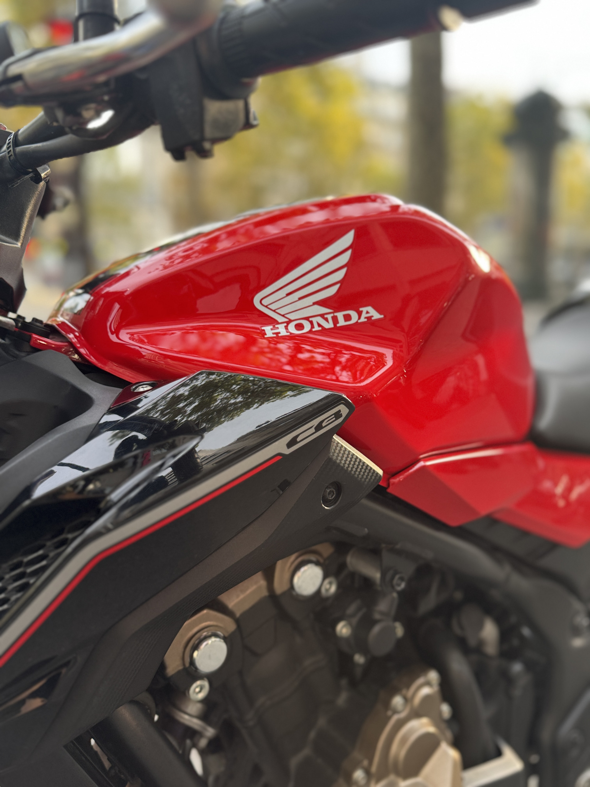 HONDA CB 500 FA - ROUGE - 3990€ - 3532KM - MEC05/2017 - REF EM594RS 