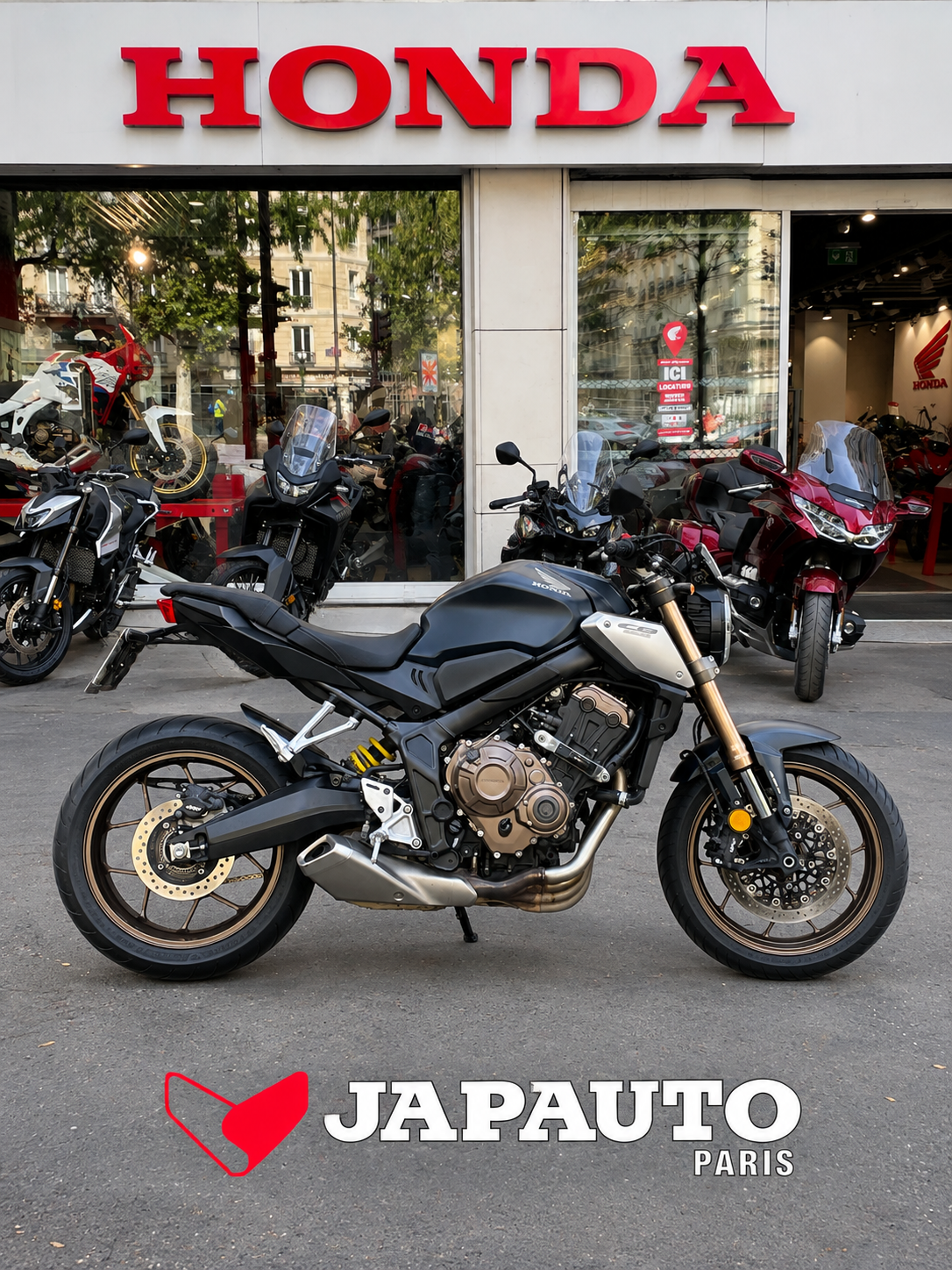 HONDA CB650R - BLEU - 5790€ -21515Km- MEC10/2021-REFGC261FQ