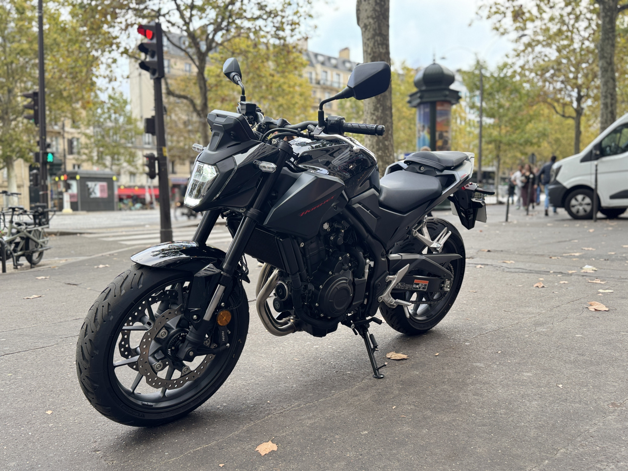 HONDA CB 500 Hornet E-Clutch - NOIR - 5990€ - 168 KMS - MEC 06/2026 - REFHL366QH