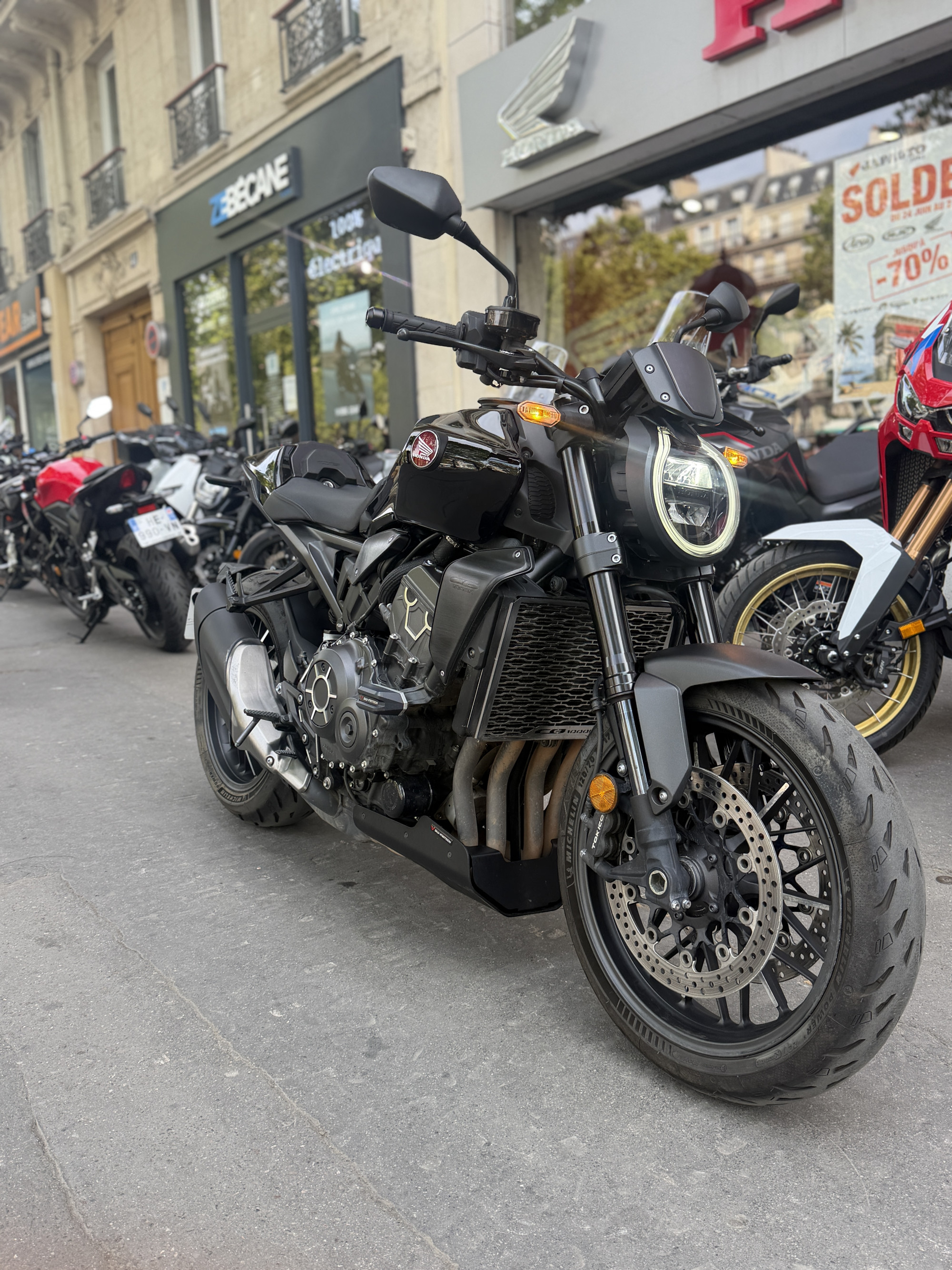 HONDA CB 1000 R ABS BLACK EDITION - 10790€ - NOIR- MEC2024 - REFGW263CD