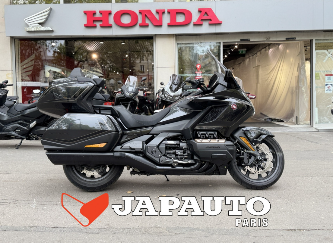 HONDA GL1800 GOLDWING - NOIR - 32990€ - 5506 KM - MEC 03/2026 - REF HJ824PK