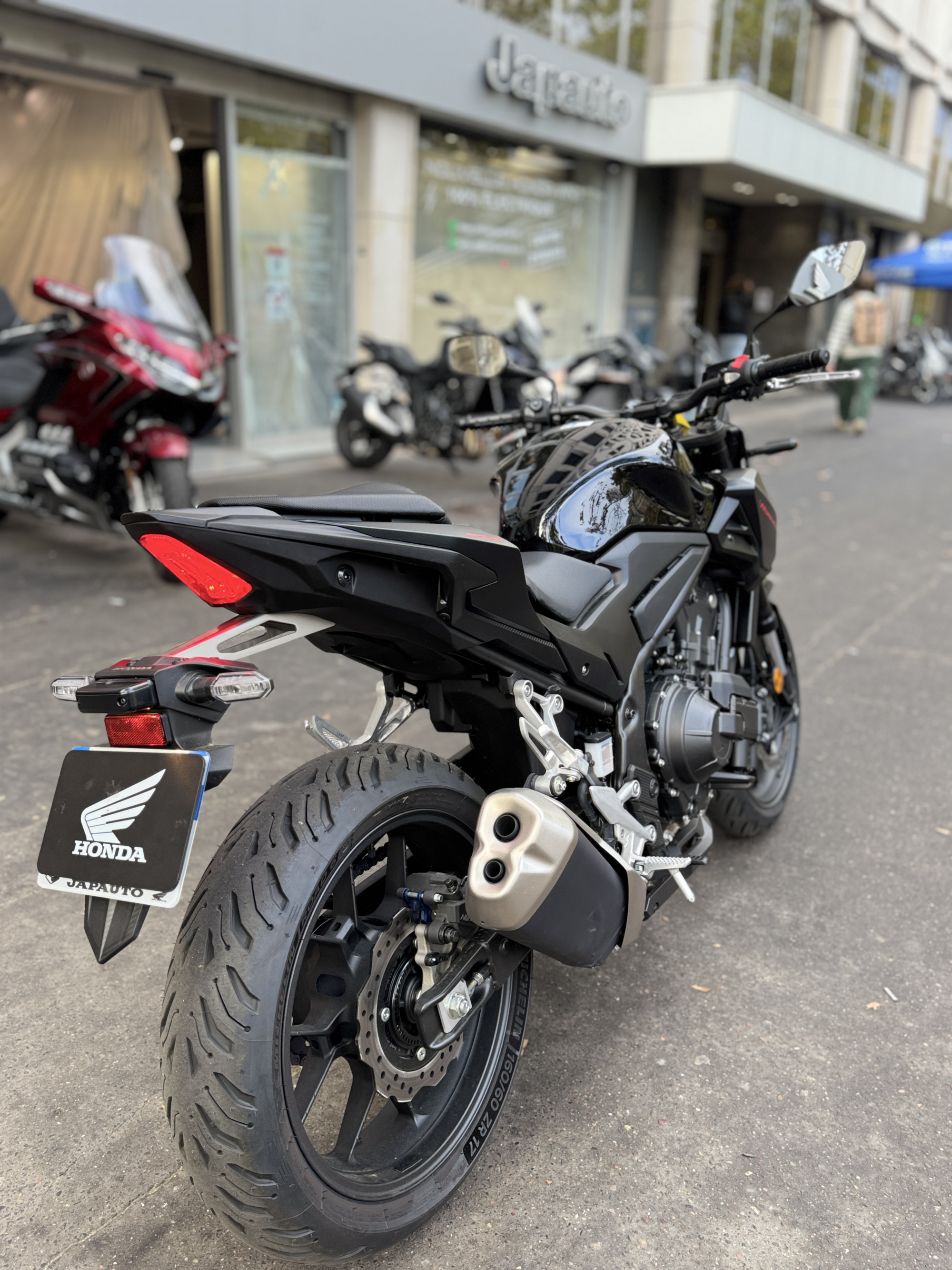 HONDA CB 500 Hornet E-Clutch - NOIR - 5990€ - 168 KMS - MEC 06/2026 - REFHL366QH