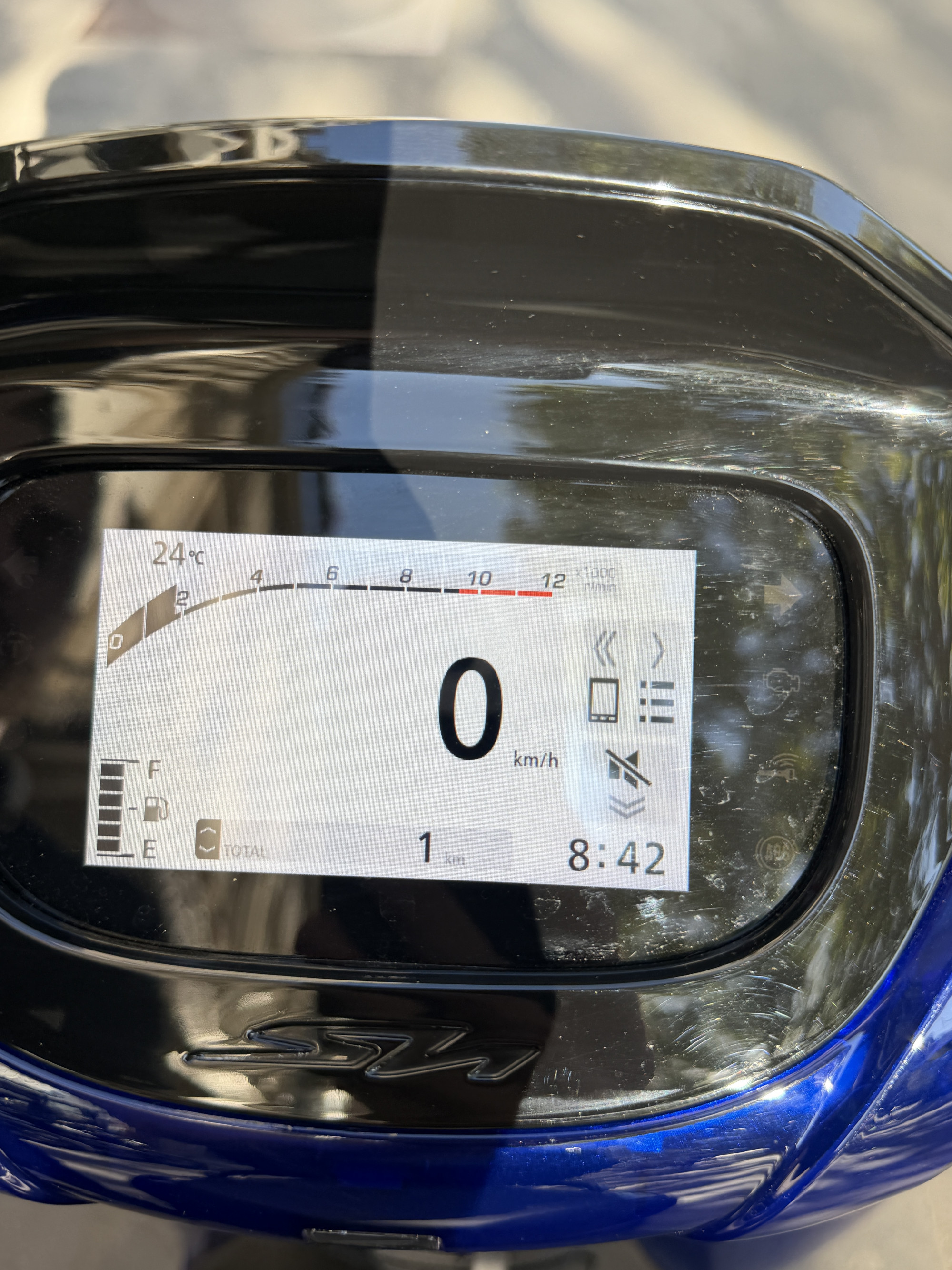 HONDA SH 125 - BLEU - 499 KMS - 3390€ - MEC07/2026 - REF HM736ED