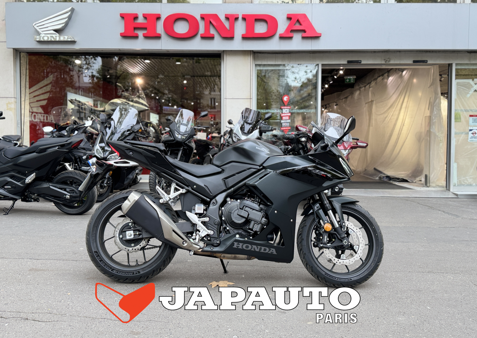 HONDA CBR 500 R E-Clutch - NOIR - 6490€ - 193KM - MEC: 05/2026 - REF HL814AC