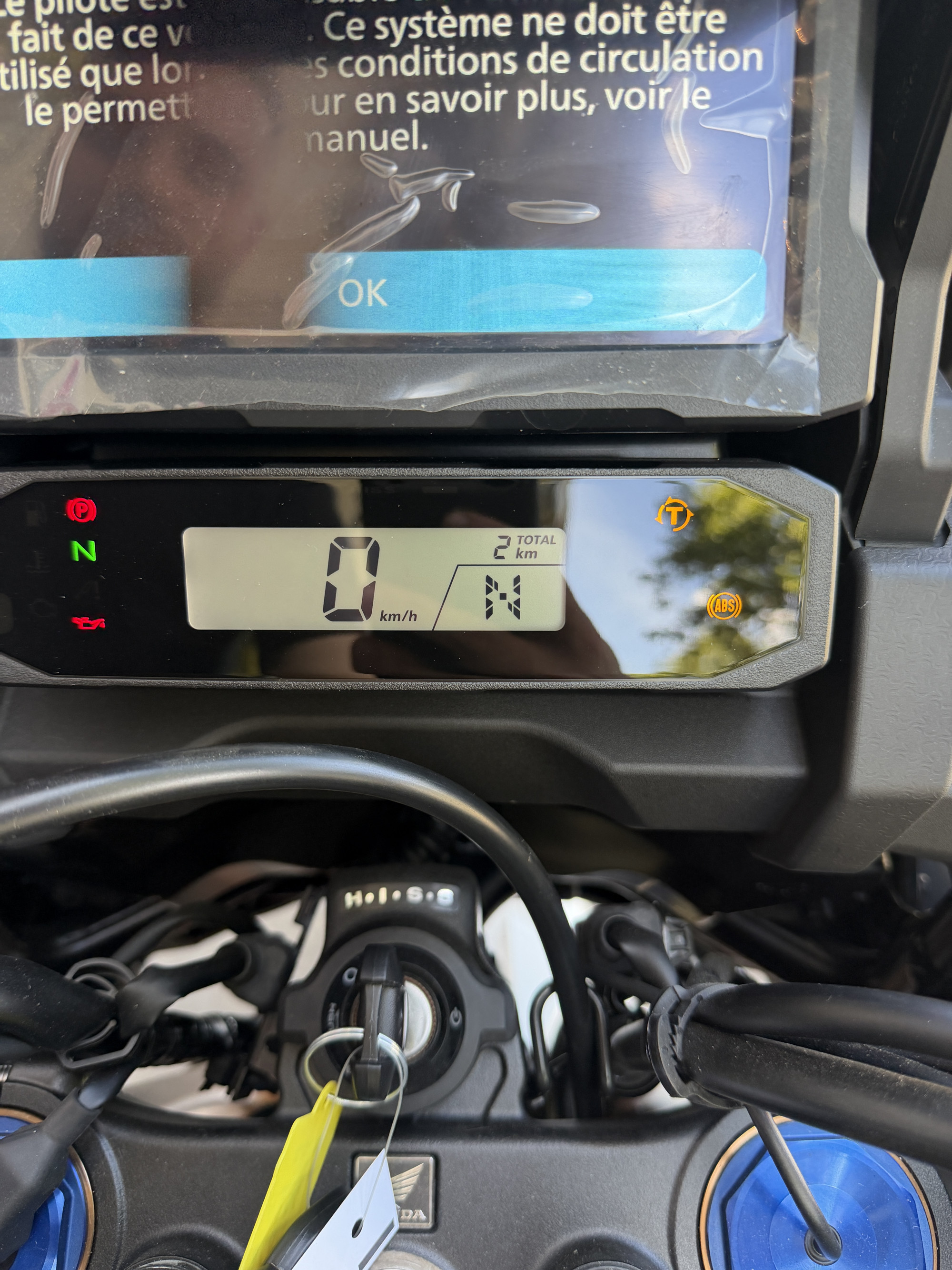 HONDA CRF 1100 L AFRICA TWIN  ADVENTURE SPORTS DCT - BLANCHE - 17890€ - 499 KMS - MEC 08/2026 - REFHM780LZ