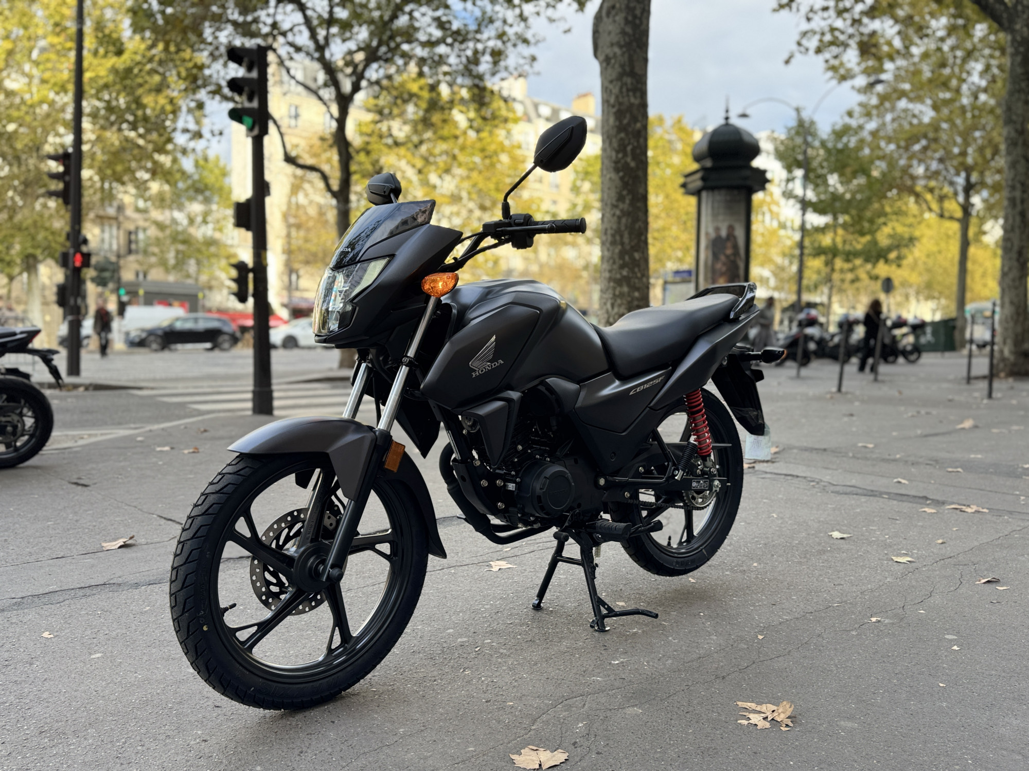 HONDA CB 125 F - NOIR MAT - 2890€ - 1KMS - MEC 09/2026 - REF HN871DJ