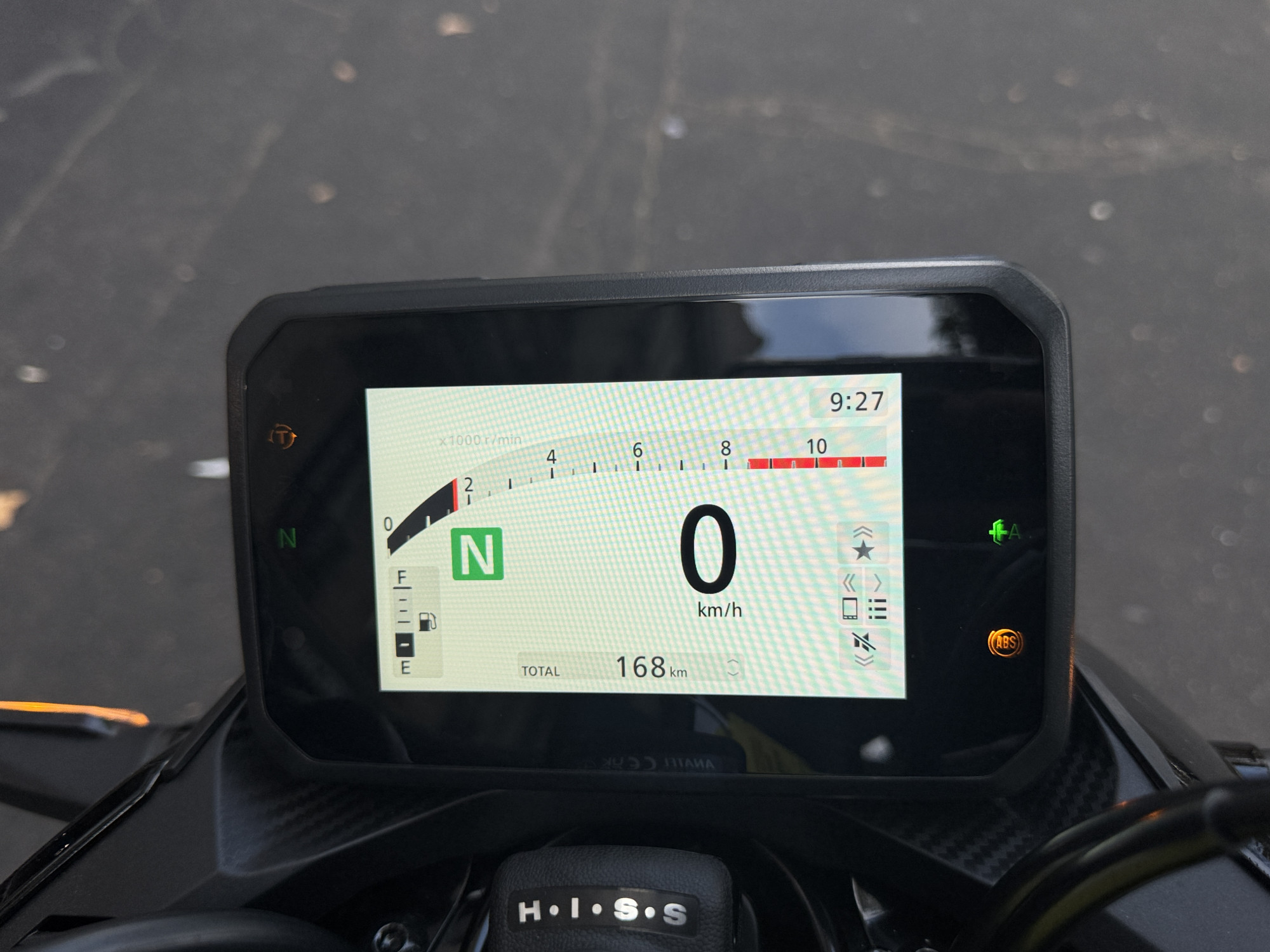 HONDA CB 500 Hornet E-Clutch - NOIR - 5990€ - 168 KMS - MEC 06/2026 - REFHL366QH