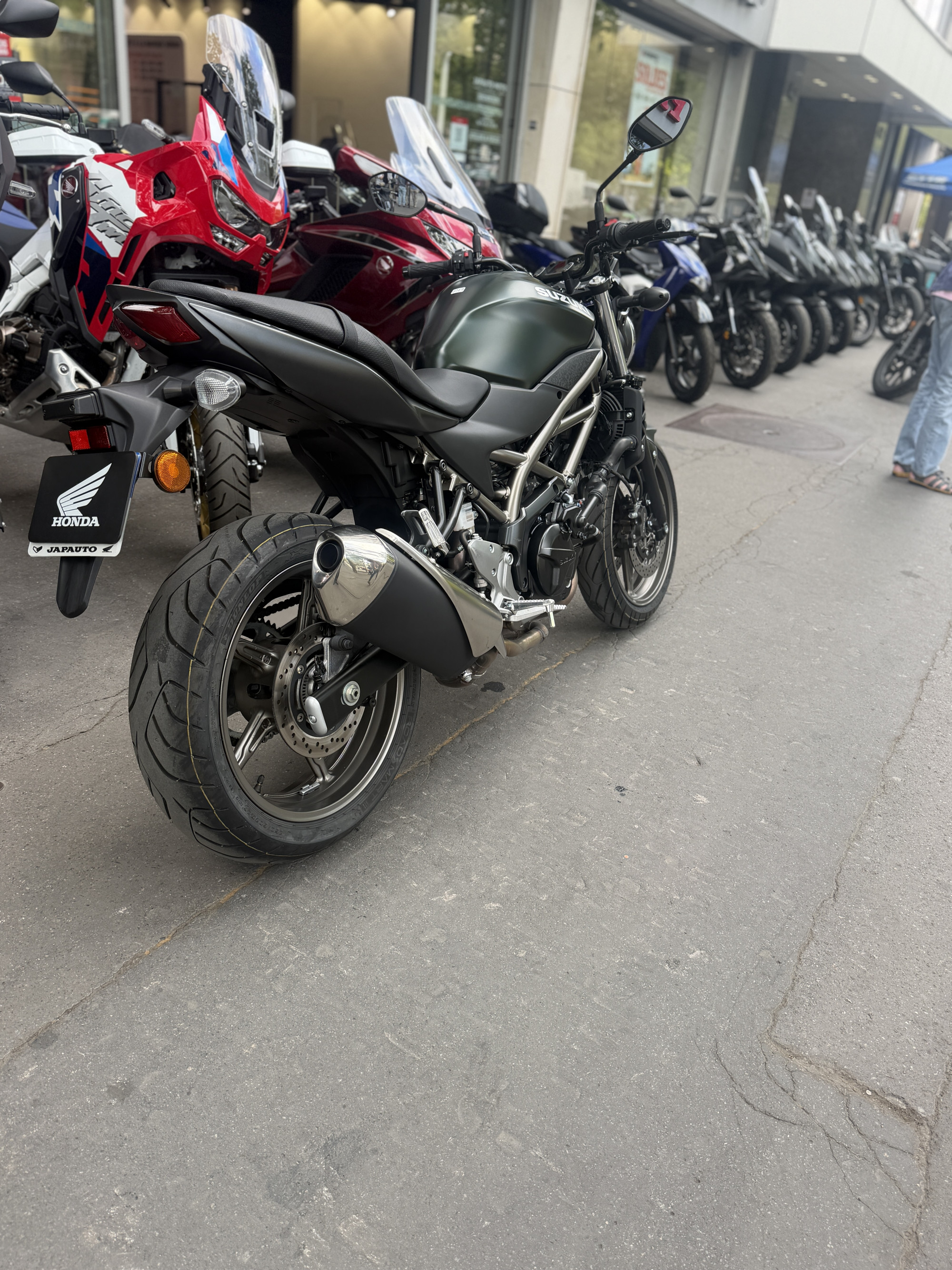 SUZUKI SV 650 A2 - 5790€ - VERT MAT - 3184KMS - MEC03/2025 - REFHC739PZ