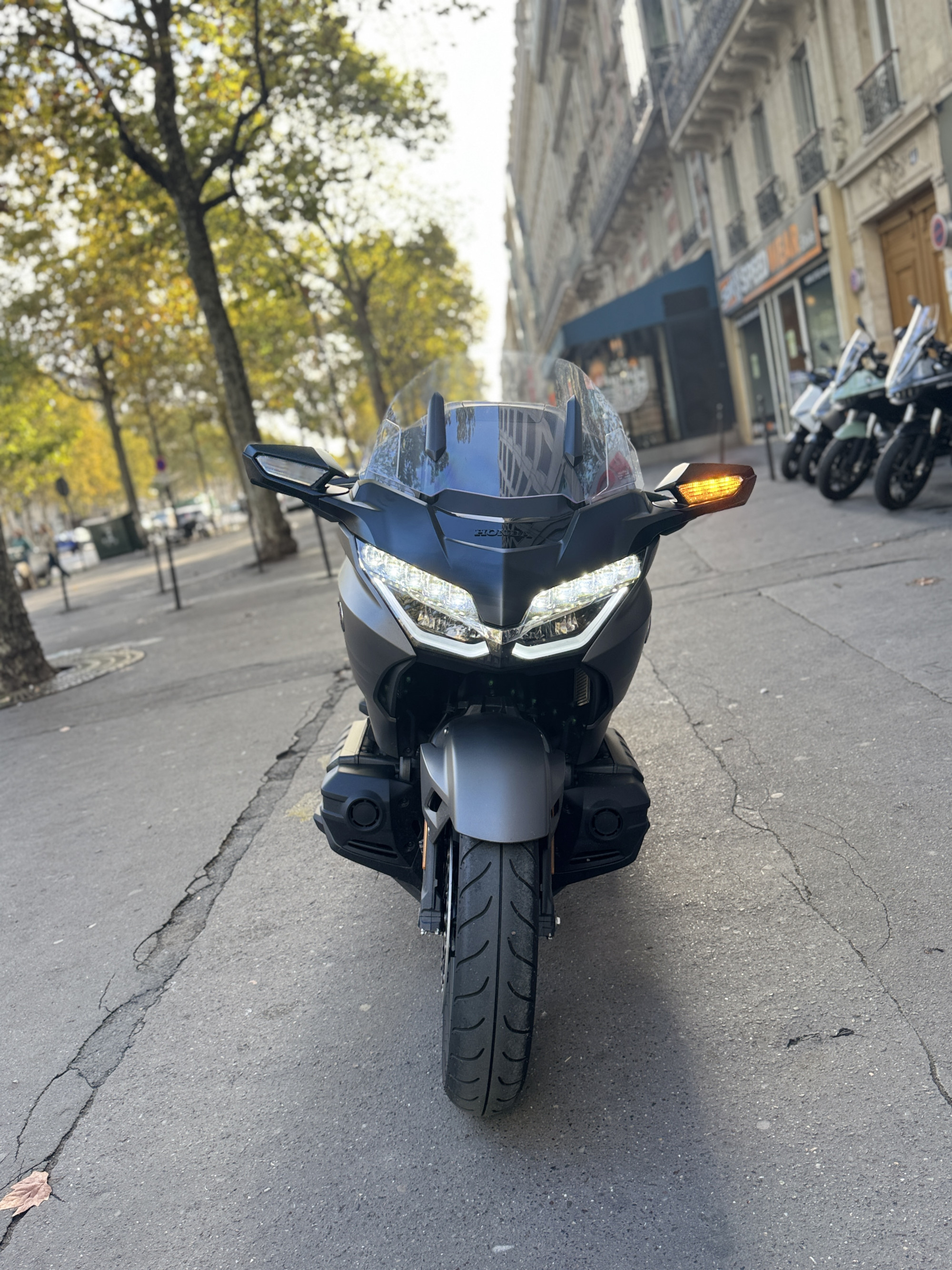 HONDA GL 1800 BAGGER - GRIS MAT - 24990€ - 2413 KM - MEC: 04/2026 - REF HK587PJ