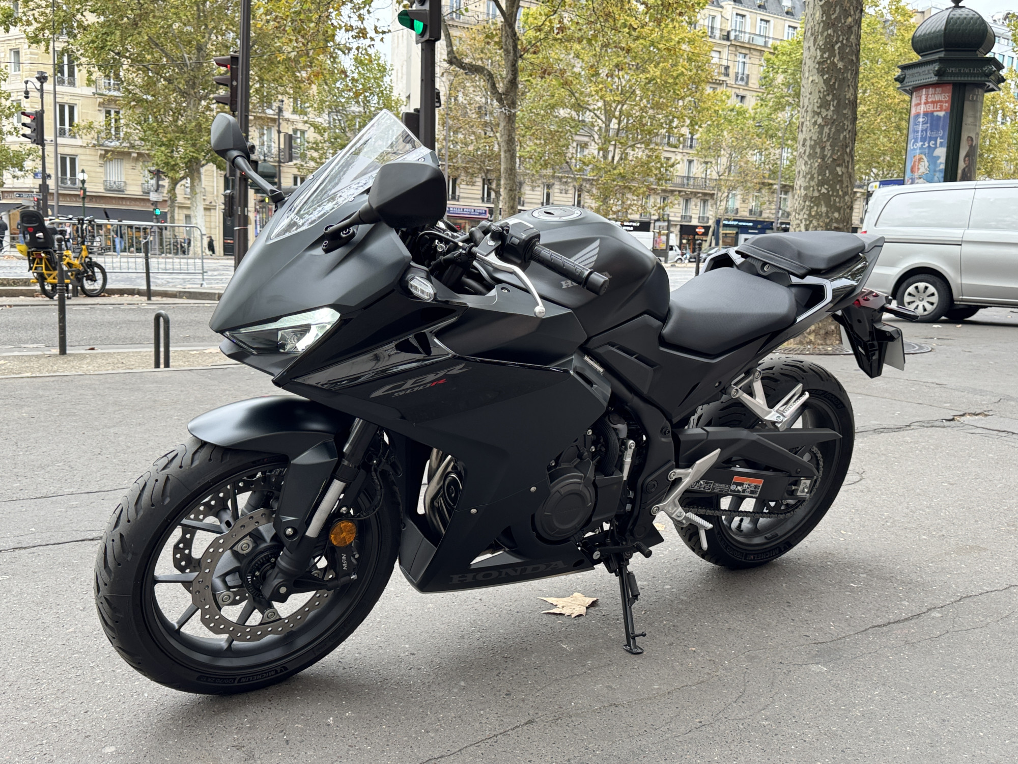 HONDA CBR 500 R E-Clutch - NOIR - 6490€ - 193KM - MEC: 05/2026 - REF HL814AC