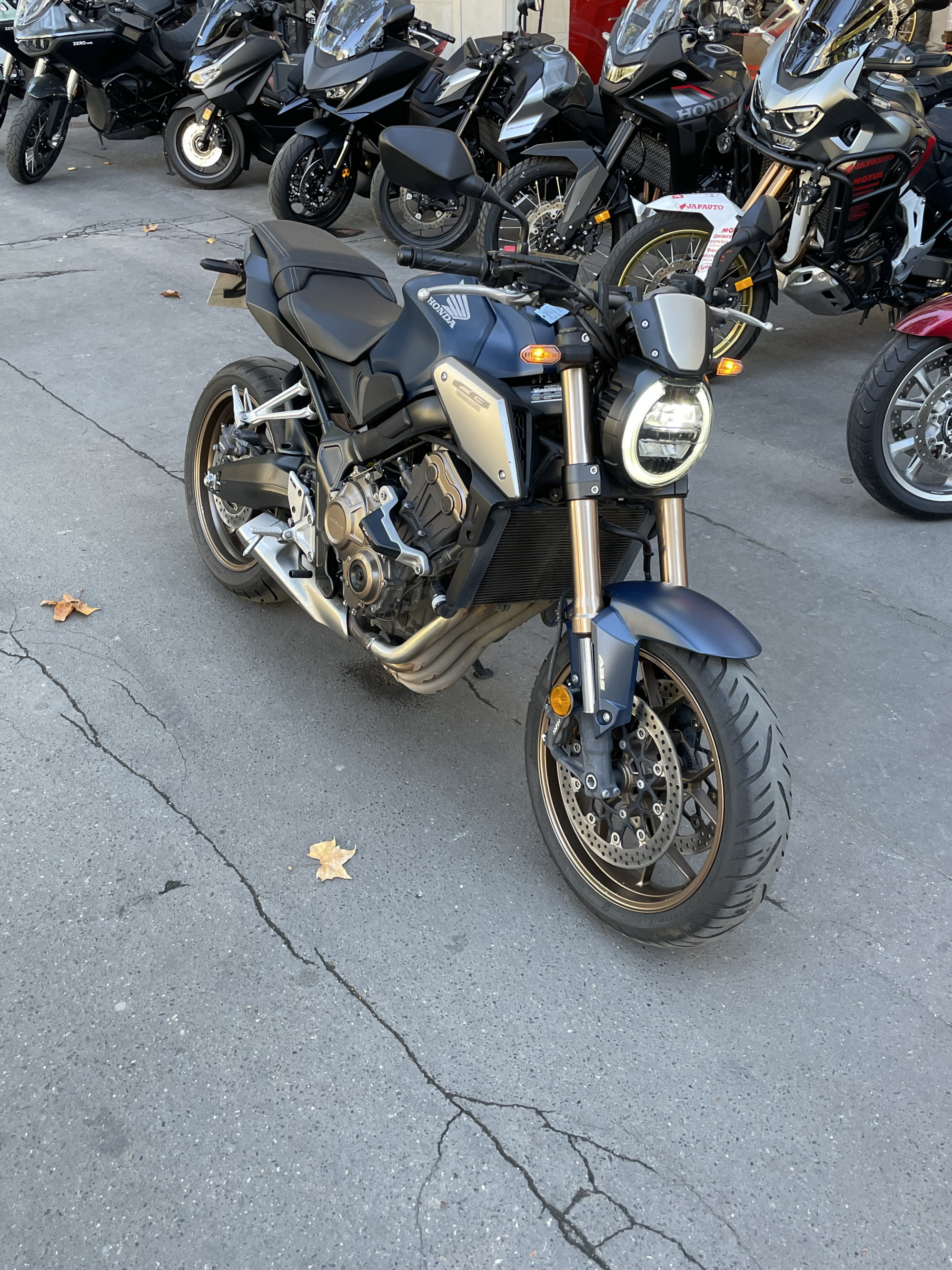 HONDA CB650R - BLEU - 5790€ -21515Km- MEC10/2021-REFGC261FQ