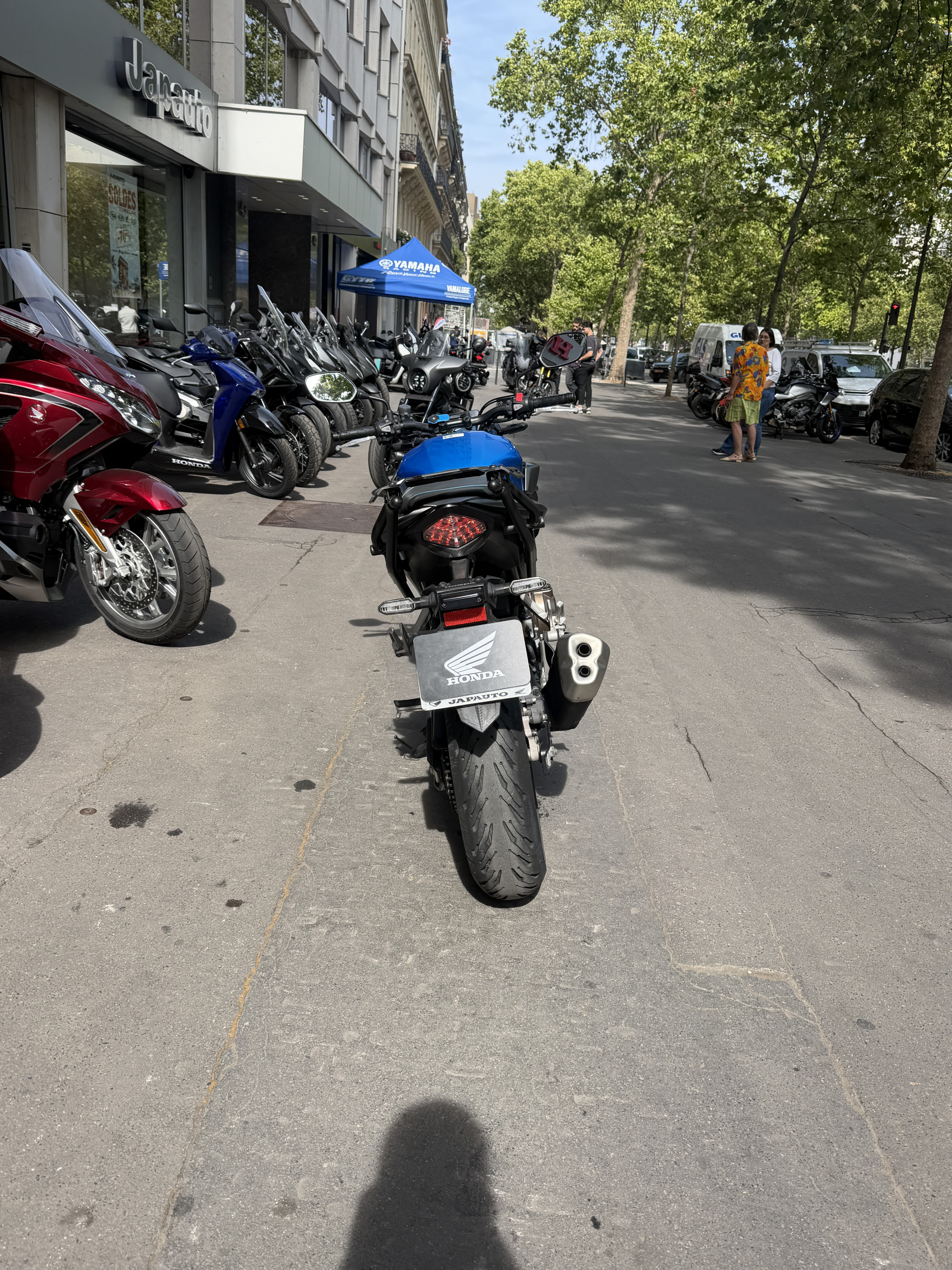 HONDA CB 500 F - 4490€ - BLEU - 14421KMS - MEC01/2021 - REFFW287PJ
