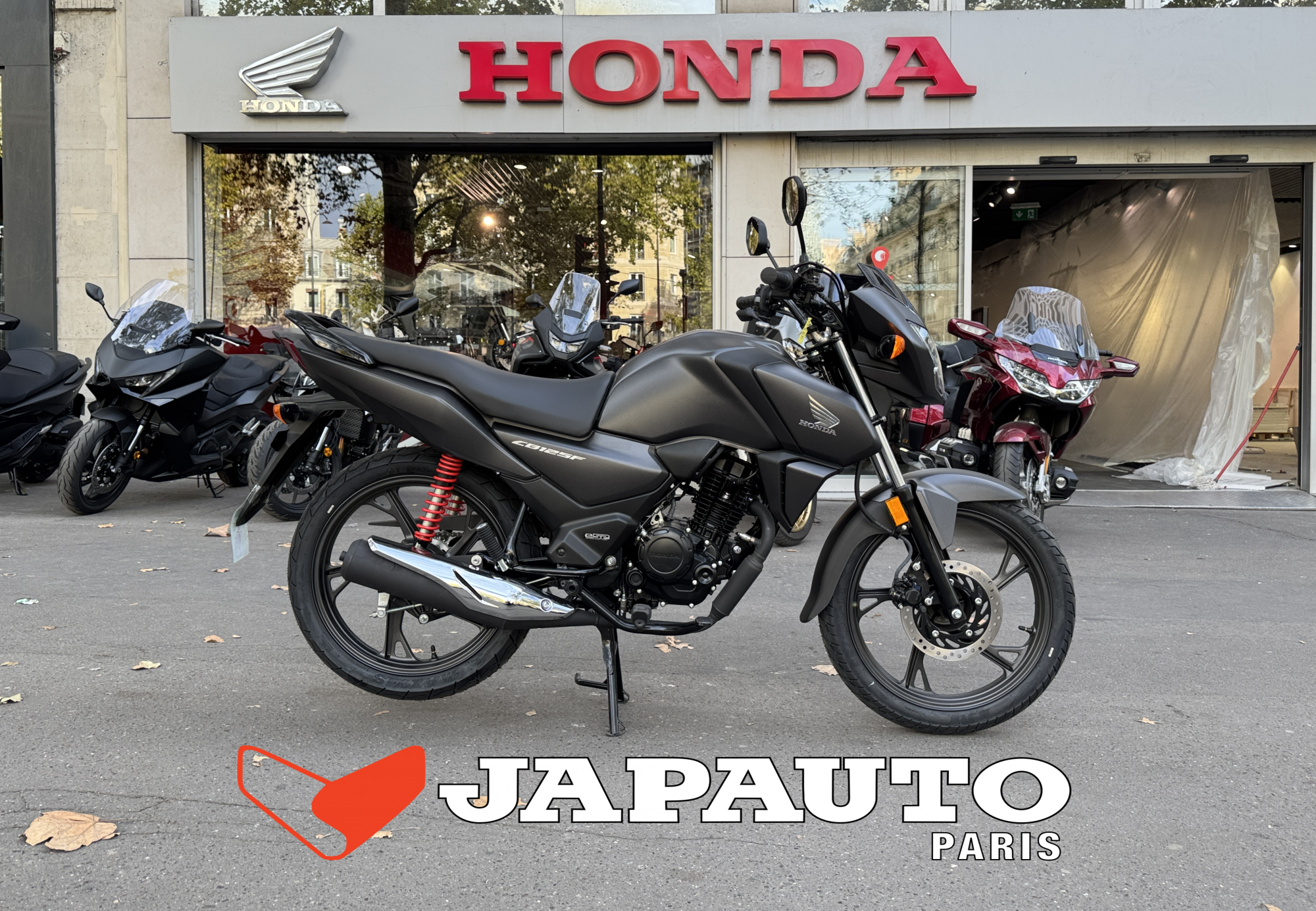 HONDA CB 125 F - NOIR MAT - 2890€ - 1KMS - MEC 09/2026 - REF HN871DJ