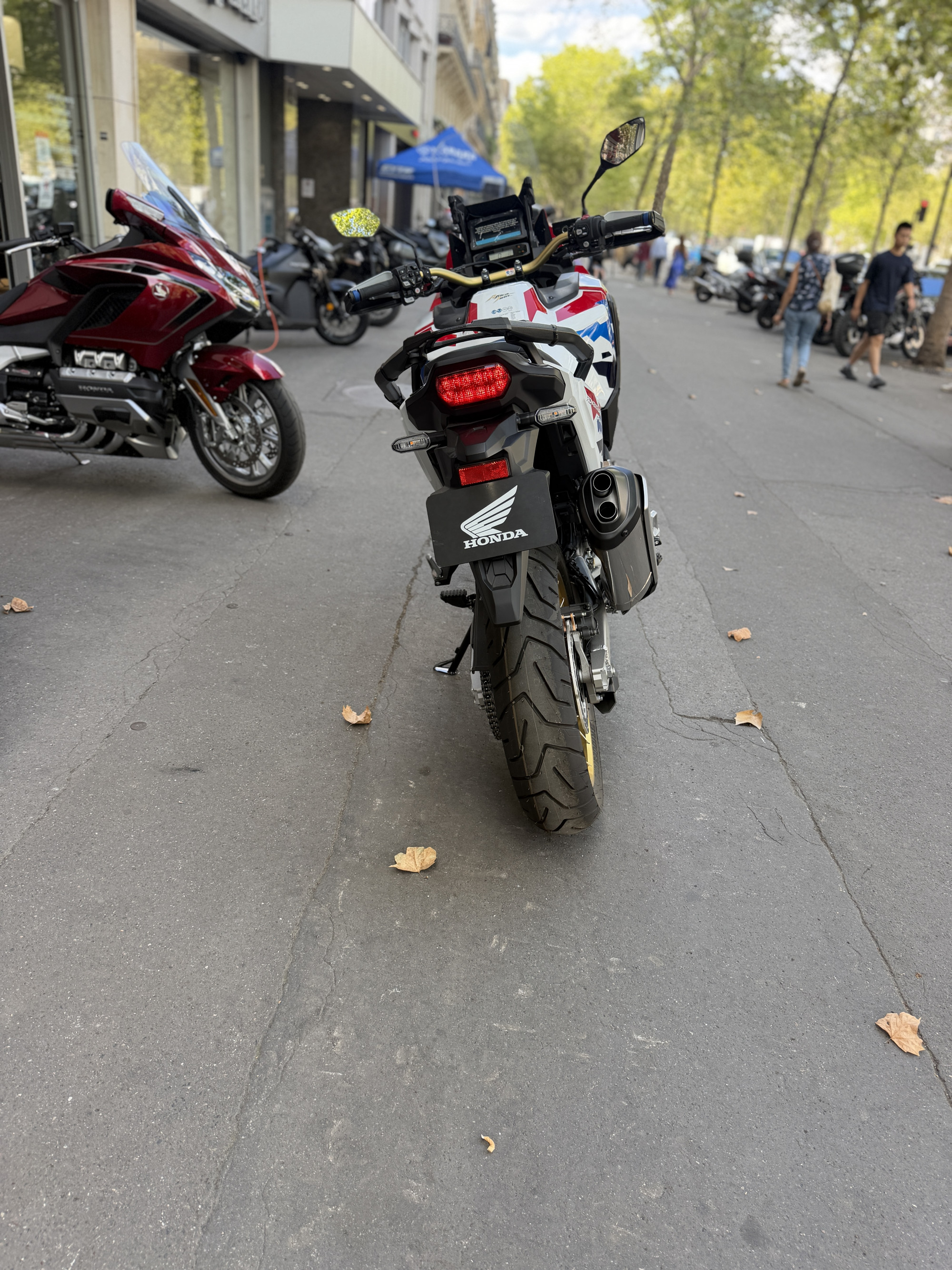 HONDA CRF 1100 L AFRICA TWIN  ADVENTURE SPORTS DCT - BLANCHE - 17890€ - 499 KMS - MEC 08/2026 - REFHM780LZ