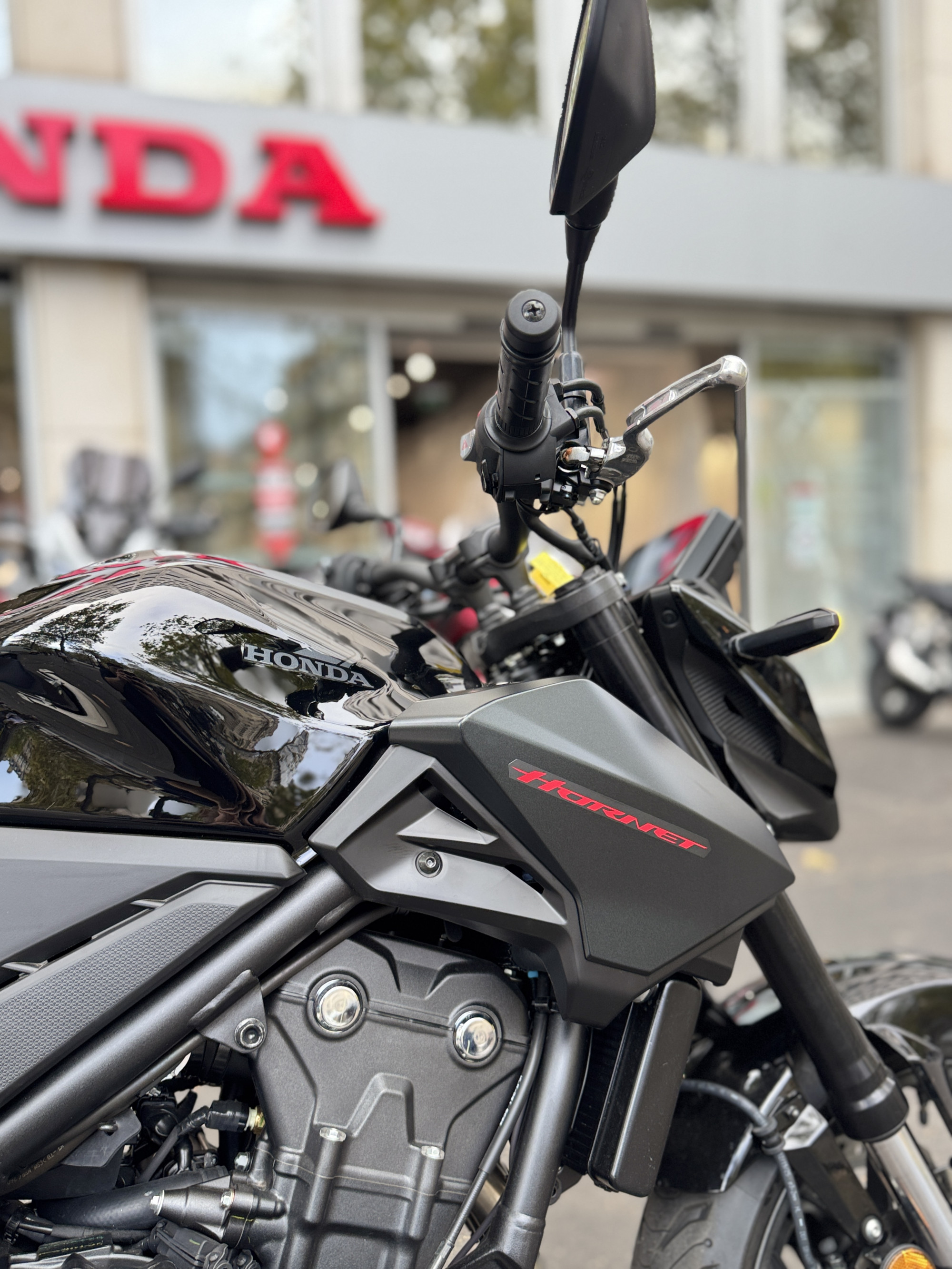 HONDA CB 500 Hornet E-Clutch - NOIR - 5990€ - 168 KMS - MEC 06/2026 - REFHL366QH