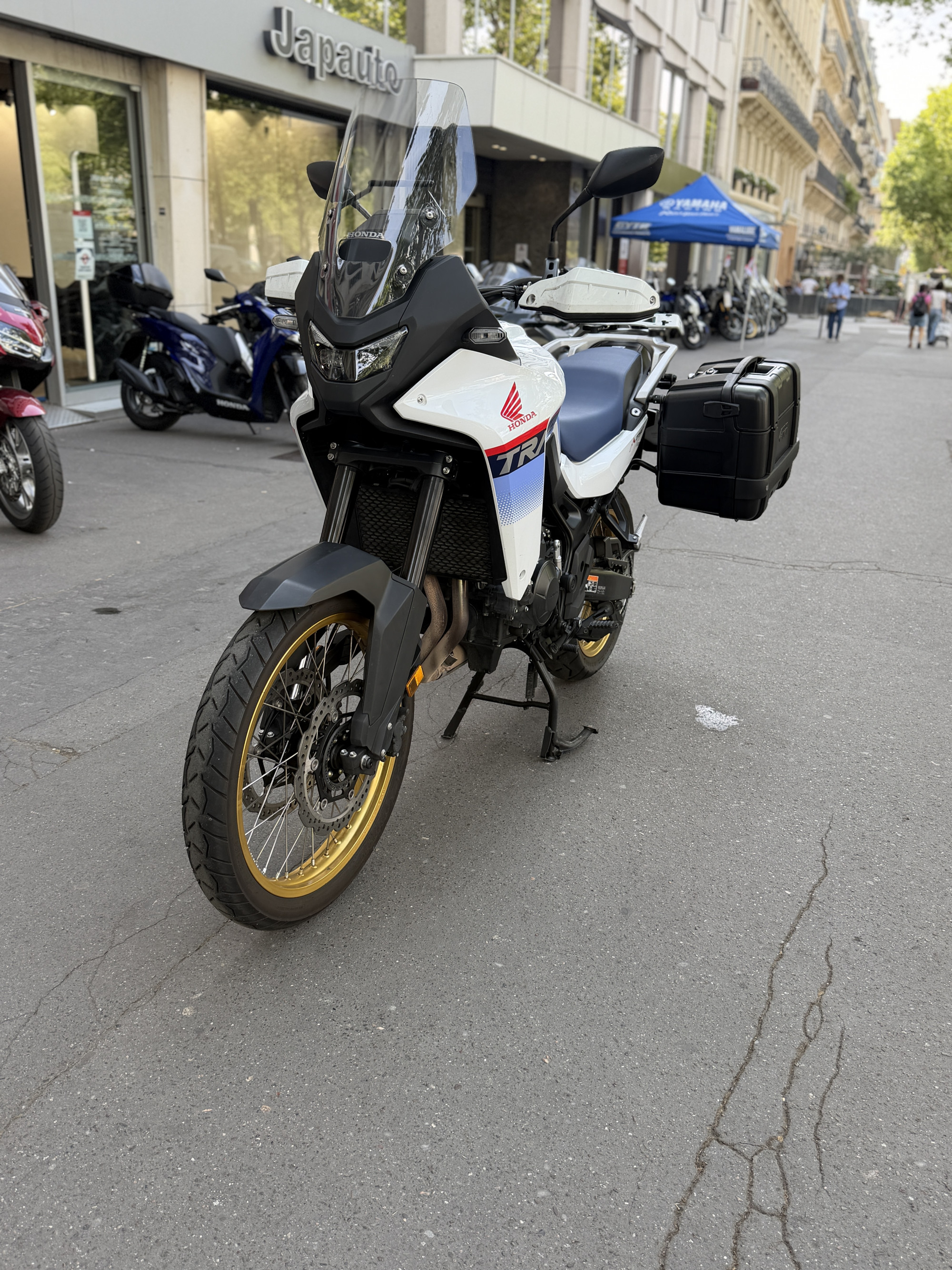 HONDA XL 750 TRANSALP - BLANC - 8990€ -12375KMS- MEC05/2025- REFHD952NC